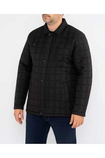 OKER Normal and Large Size Collar Quilted Men's Coat & Coat Inside with Fur