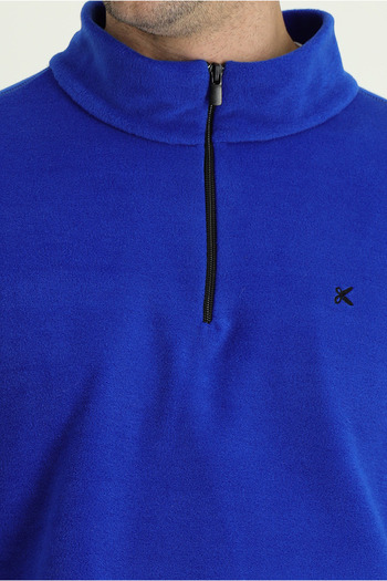 Kiğılı Φούτερ Fleece με μισό φερμουάρ