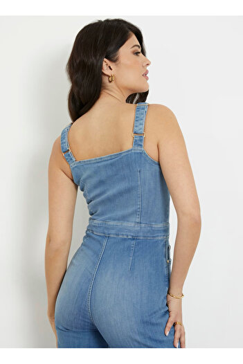Guess Mavi Kadın Tulum W4GD0OD5B42-EAMD
