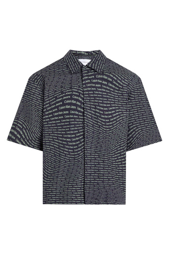 Calvin Klein WARP LOGO AOP SS SHIRT
