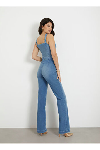 Guess Mavi Kadın Tulum W4GD0OD5B42-EAMD