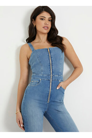 Guess Mavi Kadın Tulum W4GD0OD5B42-EAMD