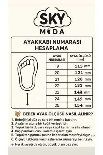 SKY MODA Unisex Baby First Step Orthopedic Non-Slip Sole Sports Shoes