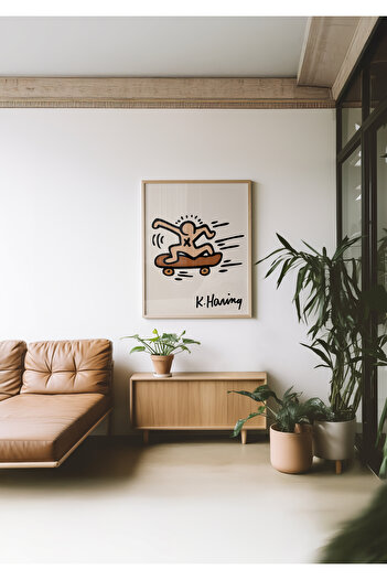 Push Studio Urban Energy 3 Poster Set - Doğal Ahşap Çerçeveli Tablo 3'lü Set