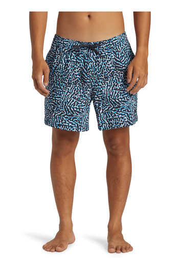 Quiksilver Μπλε ανδρικό σορτς μαγιό AQYJV03144_SURFSILK MIX VOLLEY 16