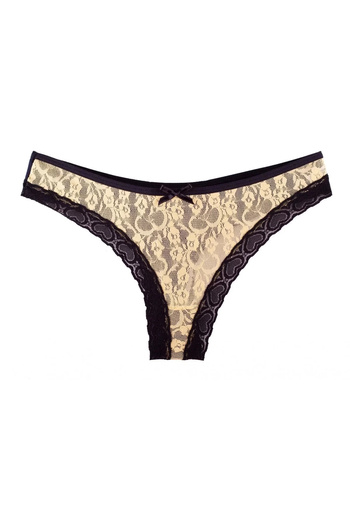 emosavm Moda Slip Panties Yellow