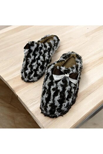 Lion Women's Towel Fabric Inside Home Slippers