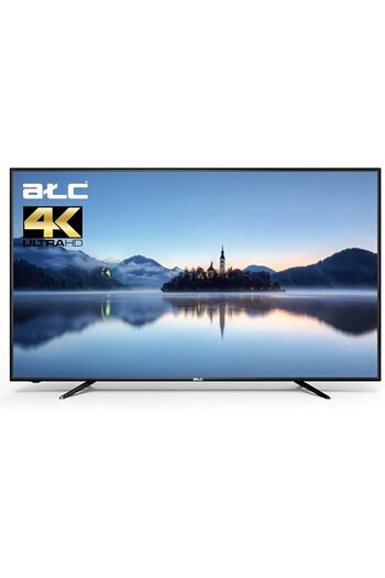 ATC Smart TV 55 Inch, 4K UHD LED, Black, Model E-LD-55UHD