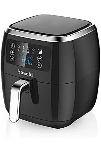 SAACHİ Air Fryer 7L with Rapid Air Technology Model NL-AF-4777 BK Black
