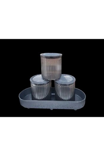 shopwave Salta 4 Piece Large Kitchen Spice Set -Emn3120