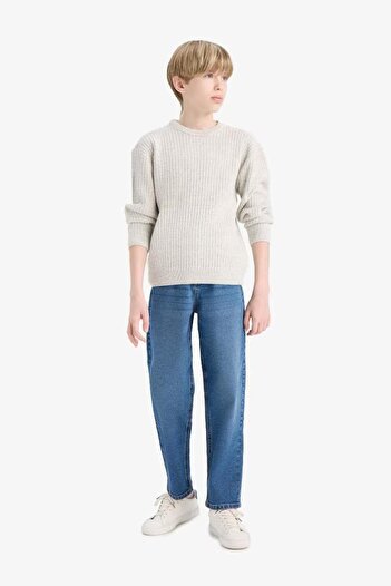 DeFacto Gray Boy's Sweater C9468A8/Gr210