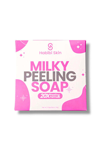 Habibi Skin Milky Peeling Soap 20 PCS x 50g - 1 BOX