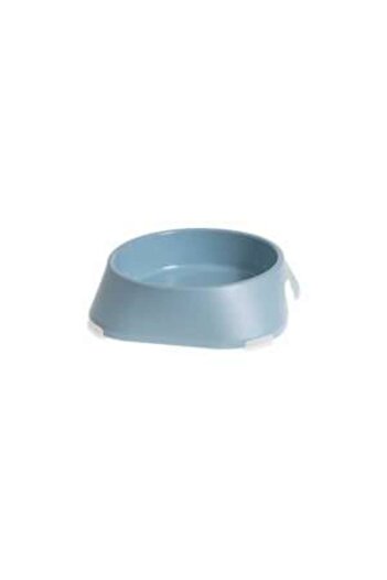 Mercaton Castron, bol, pentru caine, pisica, suporti antiderapanti, PET reciclat, albastru deschis, marime M,