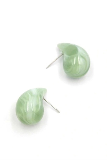 shopwave Drop Earrings - Green