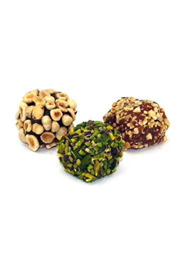 Fustuq & Hail Turkish Dried Apricot Balls with Nuts