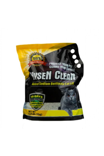 Hysen Clean Super Premium Cat litter – Natural Sodium – 4kg