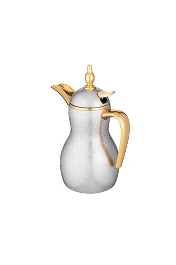 ORIAN 350ml Coffee Pot Thermos, Nickel and Gold