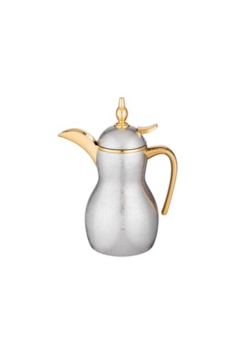 ORIAN 350ml Coffee Pot Thermos, Nickel and Gold