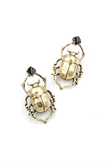 shopwave Insect Earrings - Bronze