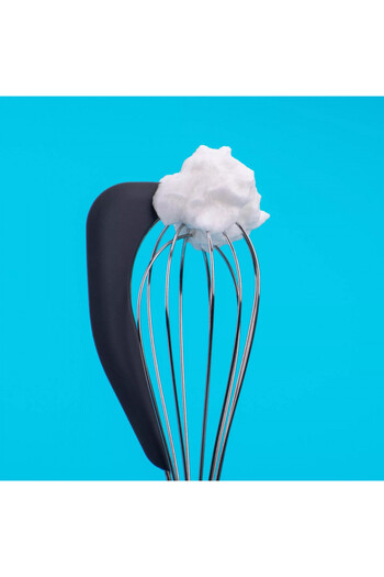 Tasty 678031 Mixer, Silicone Tip, Soft Handle, 31.5 cm, Stainless Steel, Blue