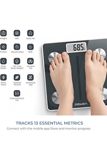 DOMEA Smart Bluetooth Body Weight Scale