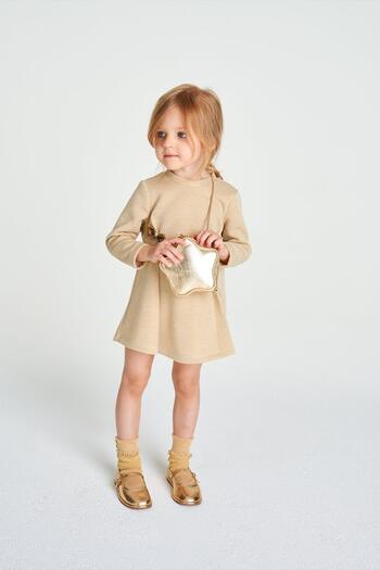 Lia Lea Bg Store Baby Girl Cream Dress