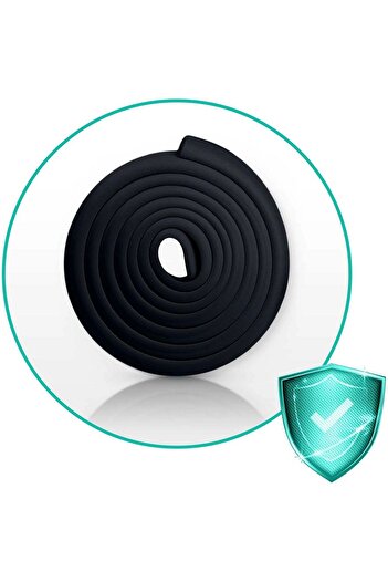 Ricokids Protective tape, made of special foam, strong, aesthetic appearance, black, 6 m