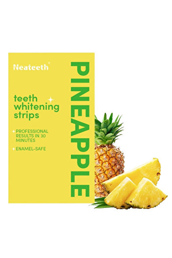 OEM Professional Flavored Teeth Whitening Strips | Advanced PAP Formula with Pineapple Flavor