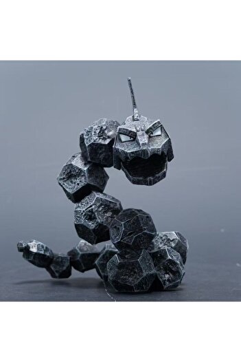 BANDAI Onix no box 14cm/5.5in Pokemon Anime Figure Onix Action Figures Pvc Statue Desktop Ornament Collecti