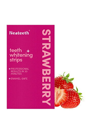 OEM Professional Flavored Teeth Whitening Strips | Advanced PAP Formula with Strawberry Flavor