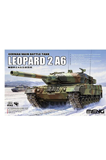 Choice Plastic Model Tank Toy Ornament TS-055 German Leopard 2A6 Main Battle Tank Model Kit - High - Det...