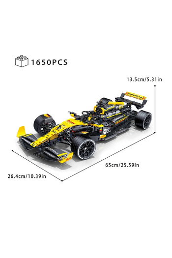 Choice no original box 1650pcs Technical STEM Learning Formula Racing Car MOC Building Blocks Bricks Sports