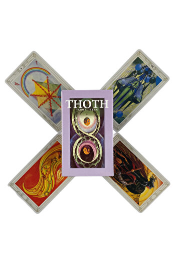 Choice TT24 Thoth Tarot Cards A 78 Deck Oracle English Divination Edition Borad Playing Games