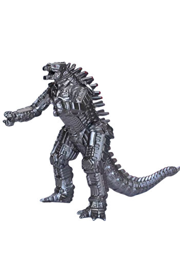BANDAI 17cm-opp bag A1-Mechagodzilla Action Figure King of The Monster Mechagodzilla Soft Rubber Toy 7 Inch