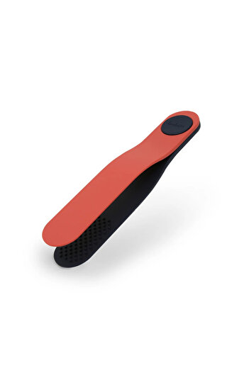 Trebonn 2in1 Tongs and Spatula Twist 1520212, 22 cm, Up to 200C, Scratch Resistant, Black/Coral