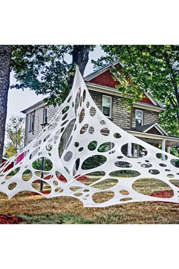 Sdaop Halloween spider web, textile, white, 410 x 100 cm