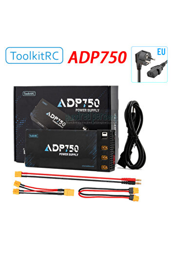 Choice ToolkitRC EU ADP750 ToolkitRC ADP750 Power Adapter 750W DC12V 62.5A XT60 Parallel Suitable For M8D