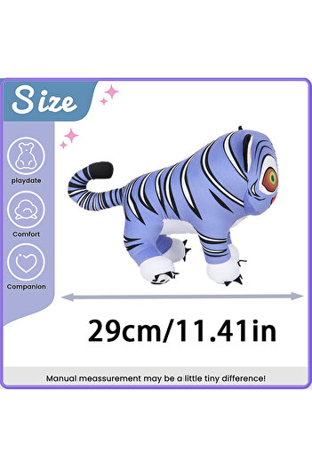 Choice Tiger A Anime Kpop Demons Hunters Plush Cute Bird Purple Tiger Black Hat Magpie Soft Decor Toy Monst