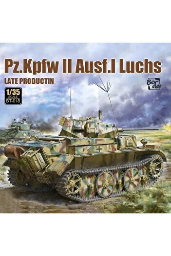 Choice مجموعة نموذج لعبة بلاستيكية نموذج دبابة Pz Kpfw II Ausf L luchs بعد الإنتاج 1/3...
