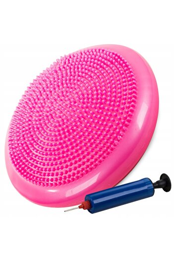 zola Inflatable sensory cushion for balance and massage, diameter 32 cm, 2 surfaces, pump included