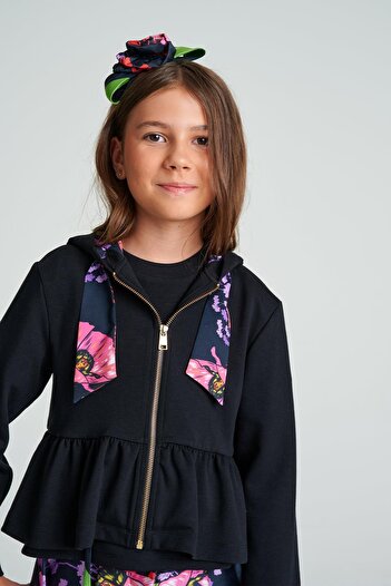 Lia Lea Bg Store Girl's Black Jacket