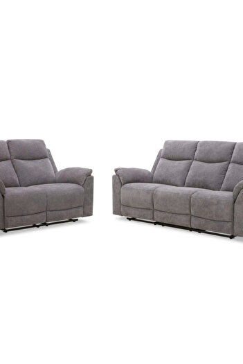 Icon Living Elegant and Modern Design 3-Seater Recliner Sofa