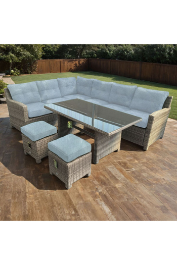 Living Accents 5-Piece Corner Seating Set