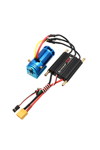 Choice RC Brushless Power Drive 2862-2800KV 2-4S Water-cooling Motor and Flycolor 50A Water-Cooled ESC W...