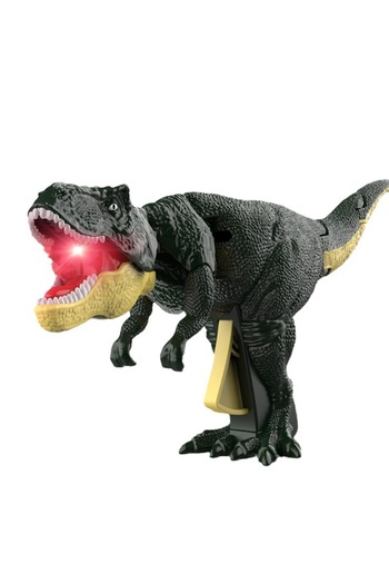 Choice 28cm sound light 1pc 28cm Pressing Dinosaur, Tyrannosaurus Rex Toy, Head Swinging, Biting, Fury Tyra