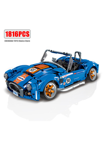 Choice 022025-1 1816pcs Original Technical Mustang Shelby Supercar Sports Racing Building Blocks Model Bric