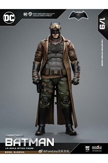 BANDAI Nightmare Batman Original Fondjoy 1/9 Nightmare Desert Batman Figures Knightmare Batman Figure Zack