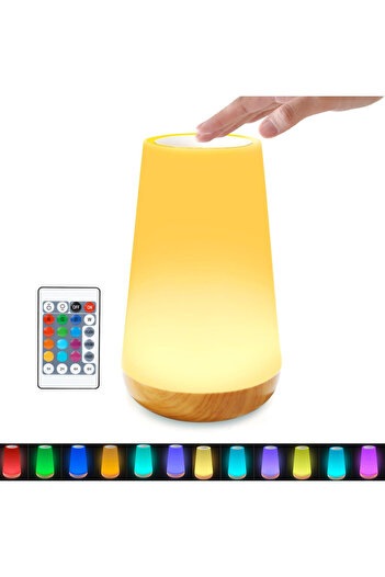 Primo Plus LED Bedside Lamp Rechargeable Night Lamp Night Light
