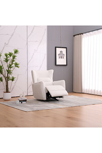 micasa Elegant and Modern Design 1-Seater Manual Glider Recliner Sofa