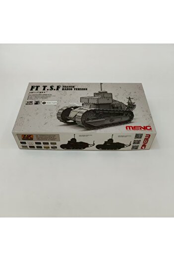 Choice MENG SS-021 1/35 French FT T.S.F. Radio Version(With Contain Parts) Military Assembly Model